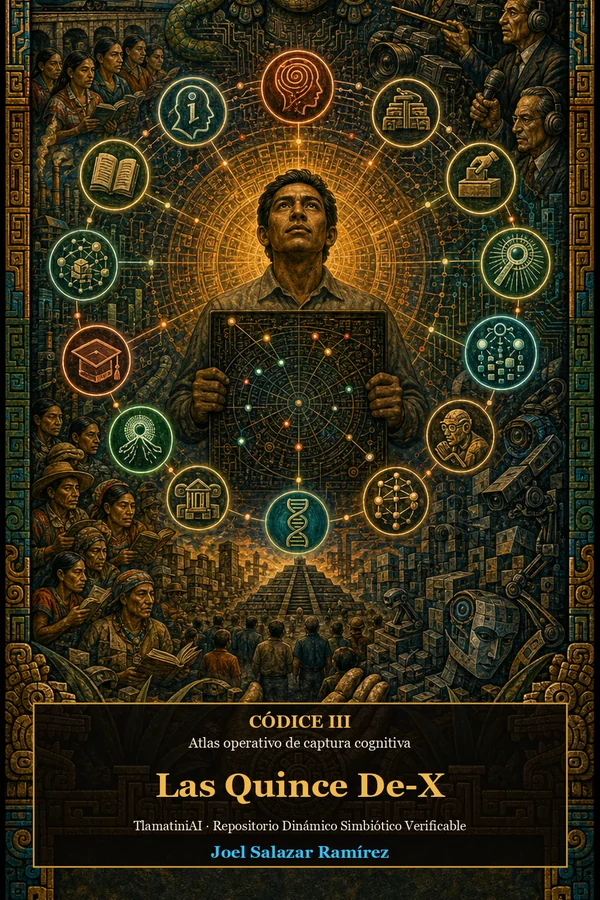 Portada del Códice III Las Quince De-X