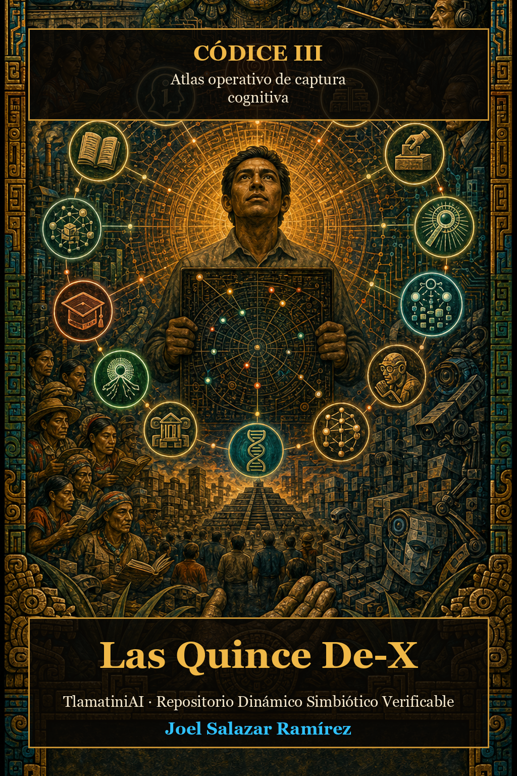 Portada del Códice III · Las Quince De-X