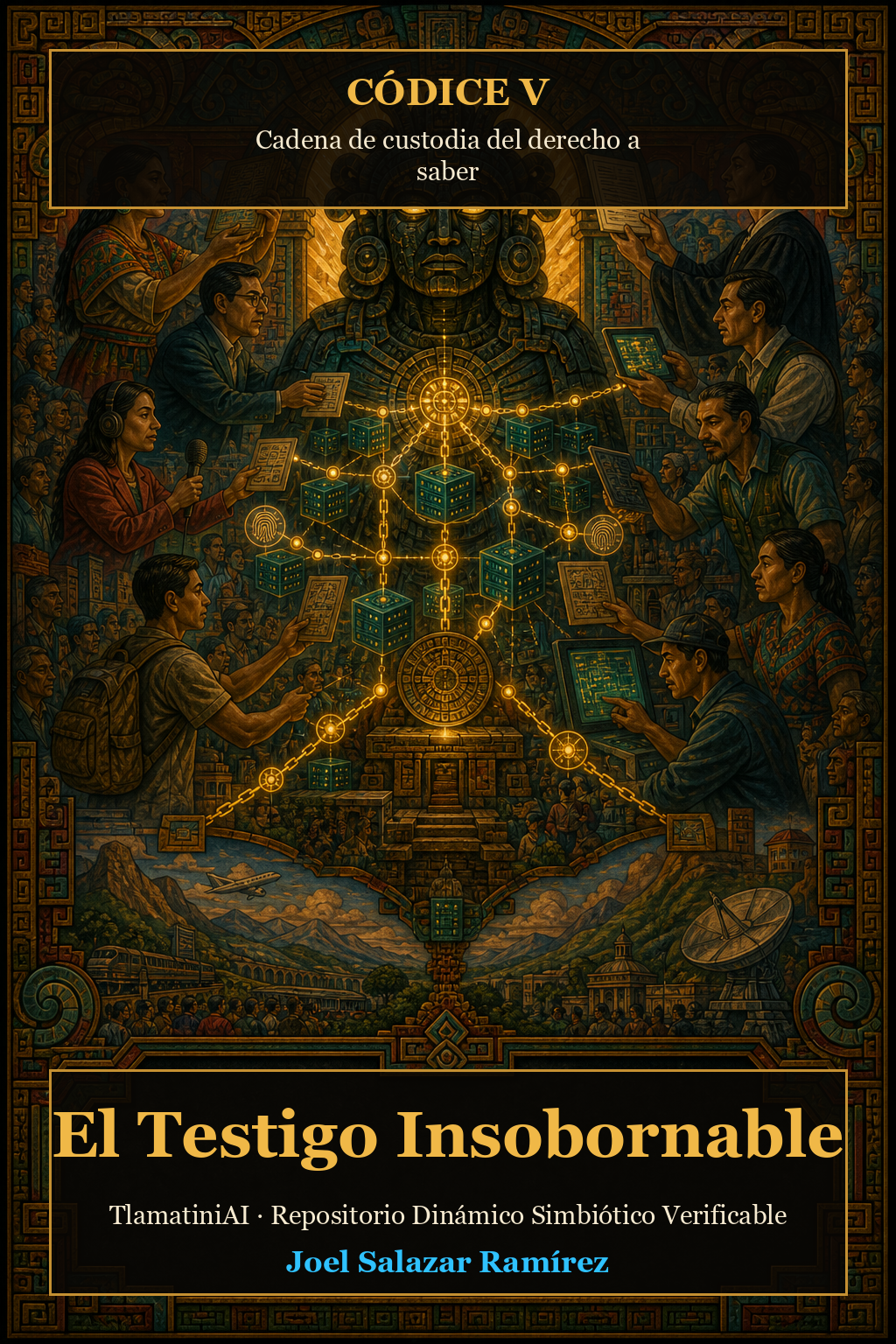 Portada del Códice V · El Testigo Insobornable